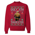 Ugly Ath Sweater Merry Chrithmith sweatshirt/hoodie/tshirt, Mike Tyson Butt Viral Ugly Ass Boxing Fight Meme Men Women...
