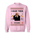 I Made Them By Hand Ugly sweatshirt/hoodie/tshirt, Scary Movie Dinner made by Hand Meme Shirt, Funny Ugly Shirt For...