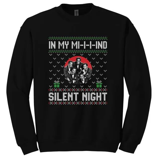 Silent Night by The Temptations Sweatshirt/hoodie/tshirt | RetroVerseTees.com