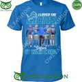 I Loved the Lions Before It was Cool Brown Gibbs Coach t shirt