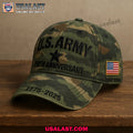 U.S Army Camo Army Strong 250th Anniversary Cap