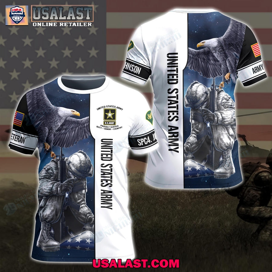 U.S. Army Eagle And Veterans Hawaiian Shirts, Polo Shirt, T-shirt, Hoodie And Sweatshirt