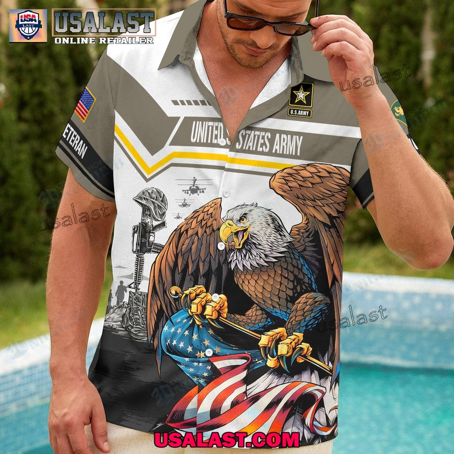 U.S. Army Veterans Hawaiian Shirts, Polo Shirt, T-shirt, Hoodie And Sweatshirt