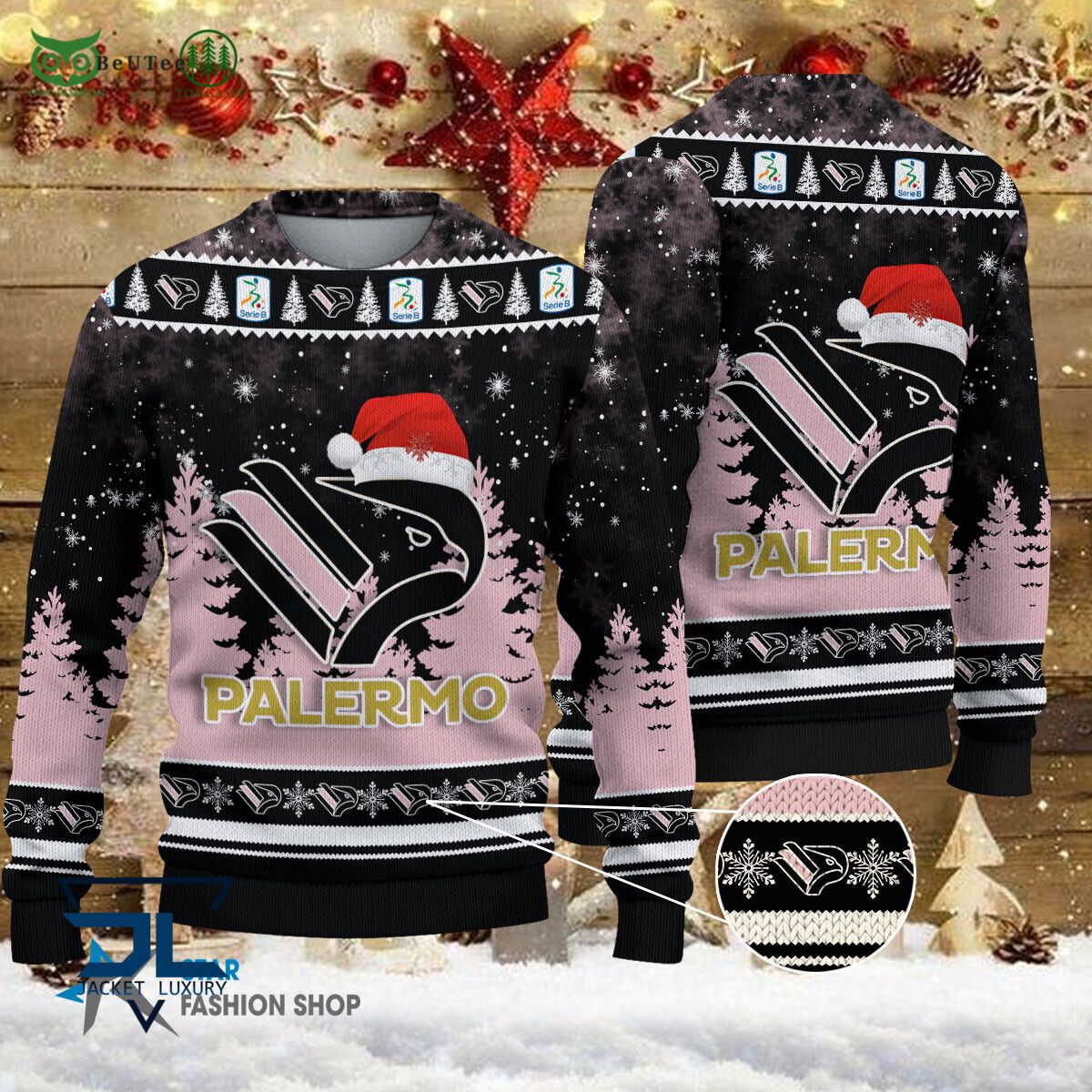 U.S. Città di Palermo Lega Serie A Champion Ugly Sweater