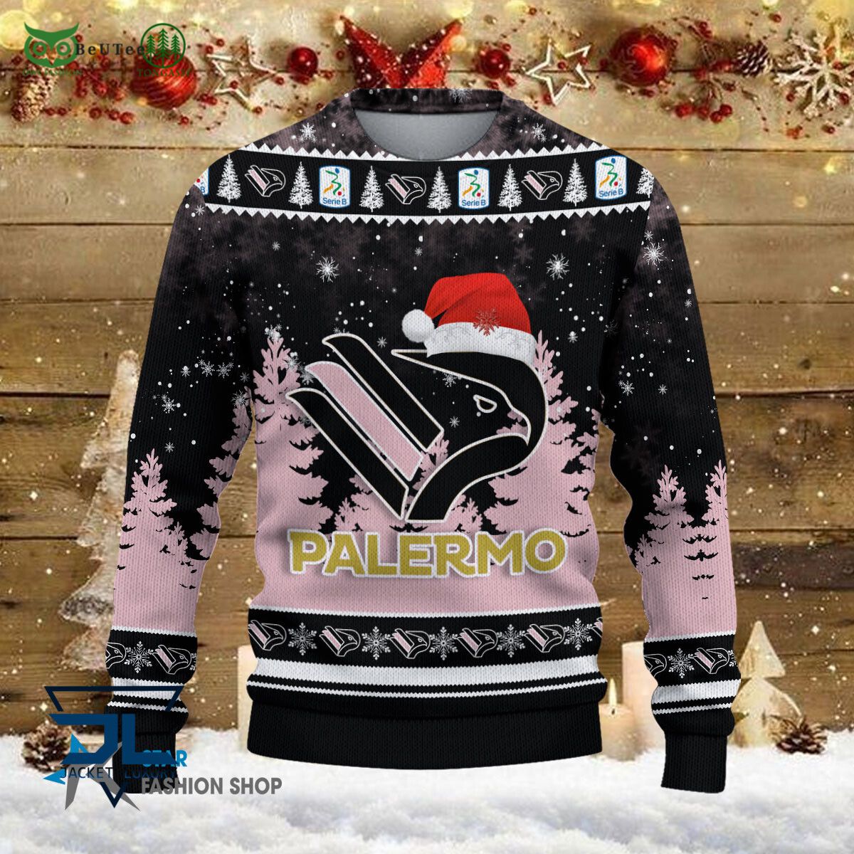 U.S. Città di Palermo Lega Serie A Champion Ugly Sweater