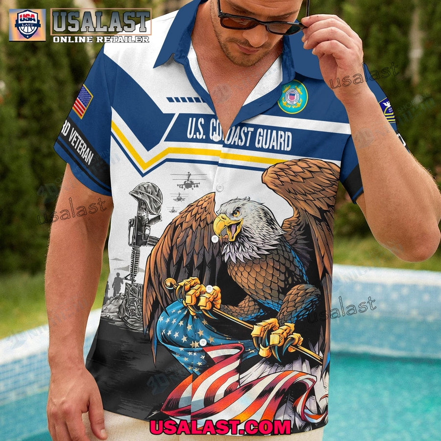 U.S. Coast Guard Veterans Hawaiian Shirts, Polo Shirt, T-shirt, Hoodie And Sweatshirt