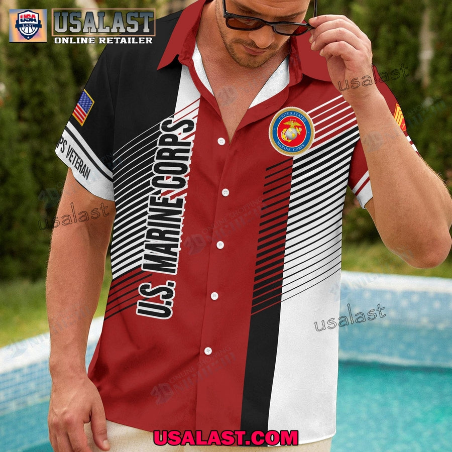 U.S. Marine Corps Hawaiian Shirts, Polo Shirt, T-shirt, Hoodie And Sweatshirt