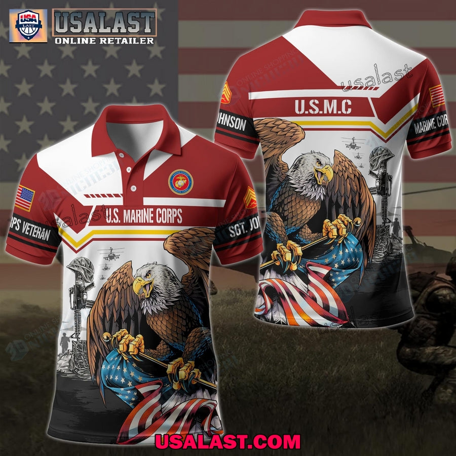 U.S. Marine Corps Veterans Hawaiian Shirts, Polo Shirt, T-shirt, Hoodie And Sweatshirt