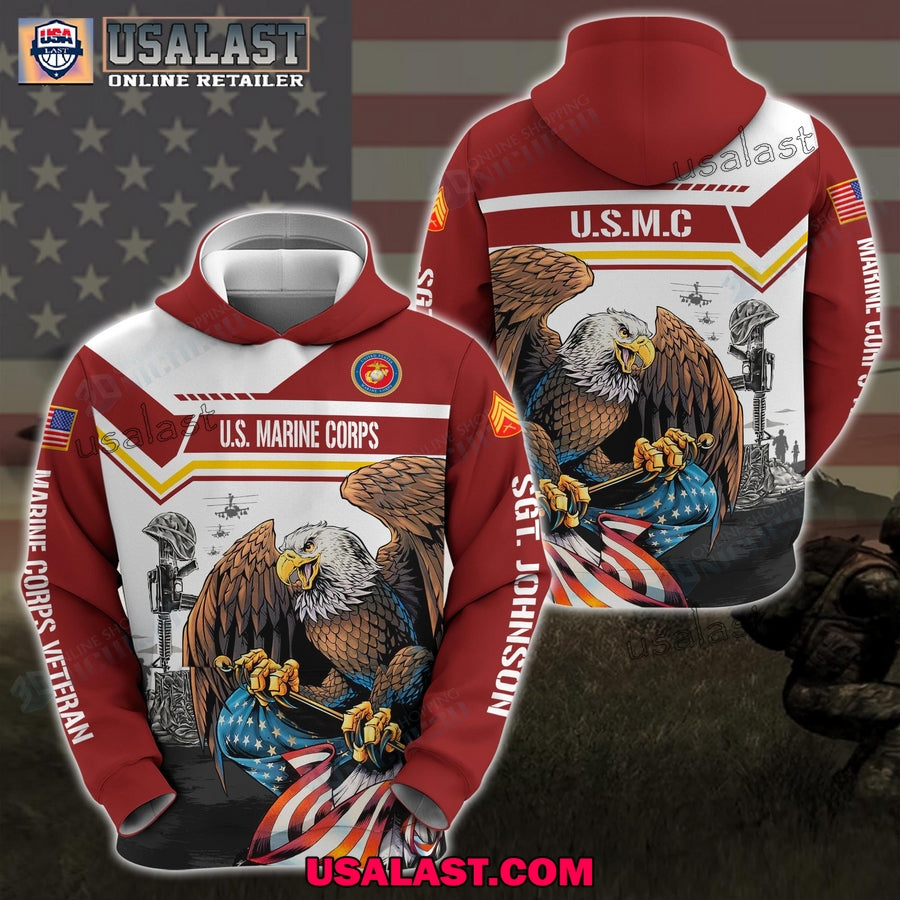 U.S. Marine Corps Veterans Hawaiian Shirts, Polo Shirt, T-shirt, Hoodie And Sweatshirt