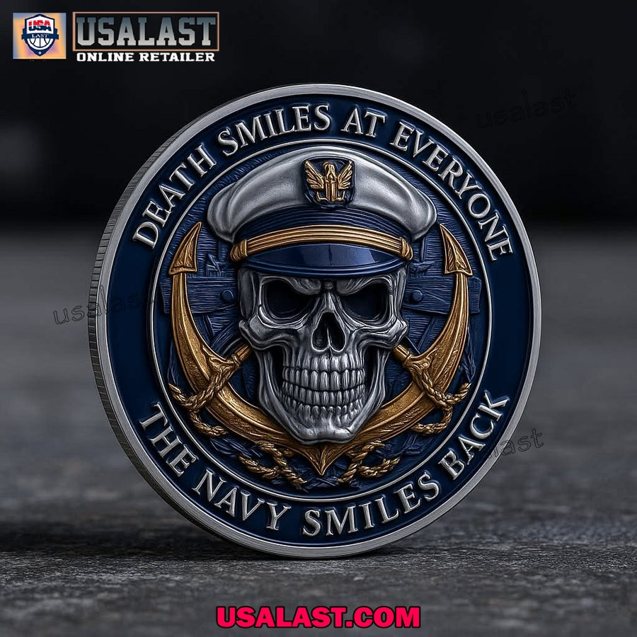 U.S. Navy Death Skull Commemorative Coin