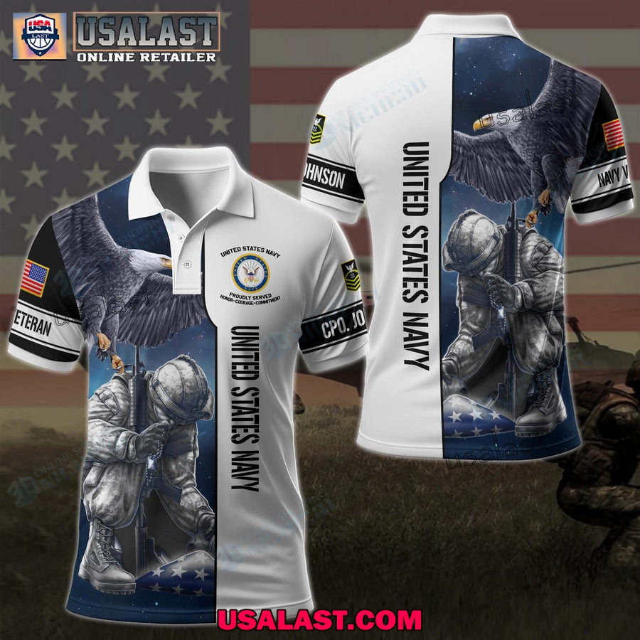 U.S Navy Eagle And Veterans Hawaiian Shirts, Polo Shirt, T-shirt, Hoodie And Sweatshirt