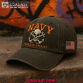 U.S Navy Fearless Spirits Skull Retro Classic Cap