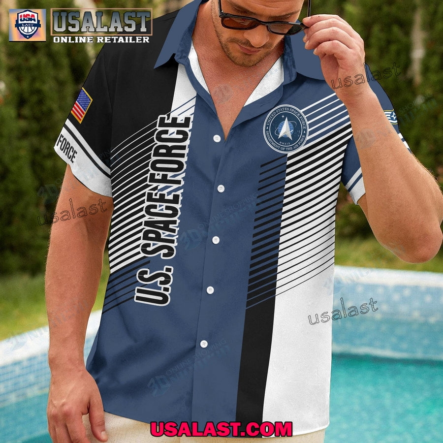 U.S. Space Force Hawaiian Shirts, Polo Shirt, T-shirt, Hoodie And Sweatshirt