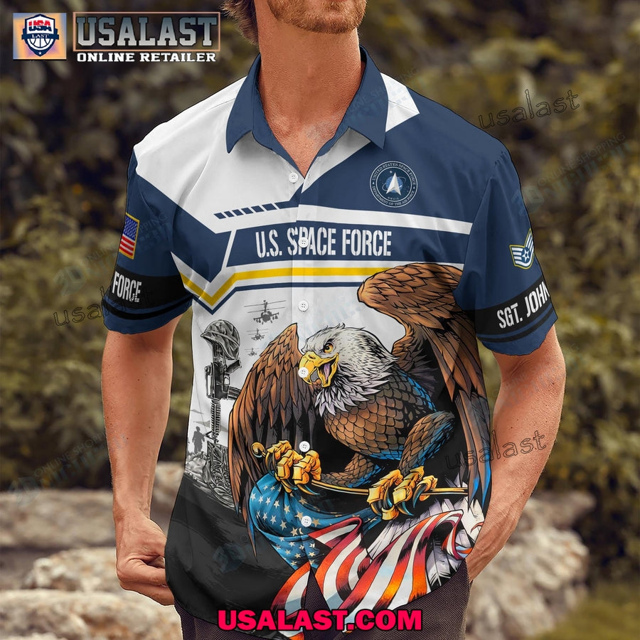 U.S. Space Force Veterans Hawaiian Shirts, Polo Shirt, T-shirt, Hoodie And Sweatshirt