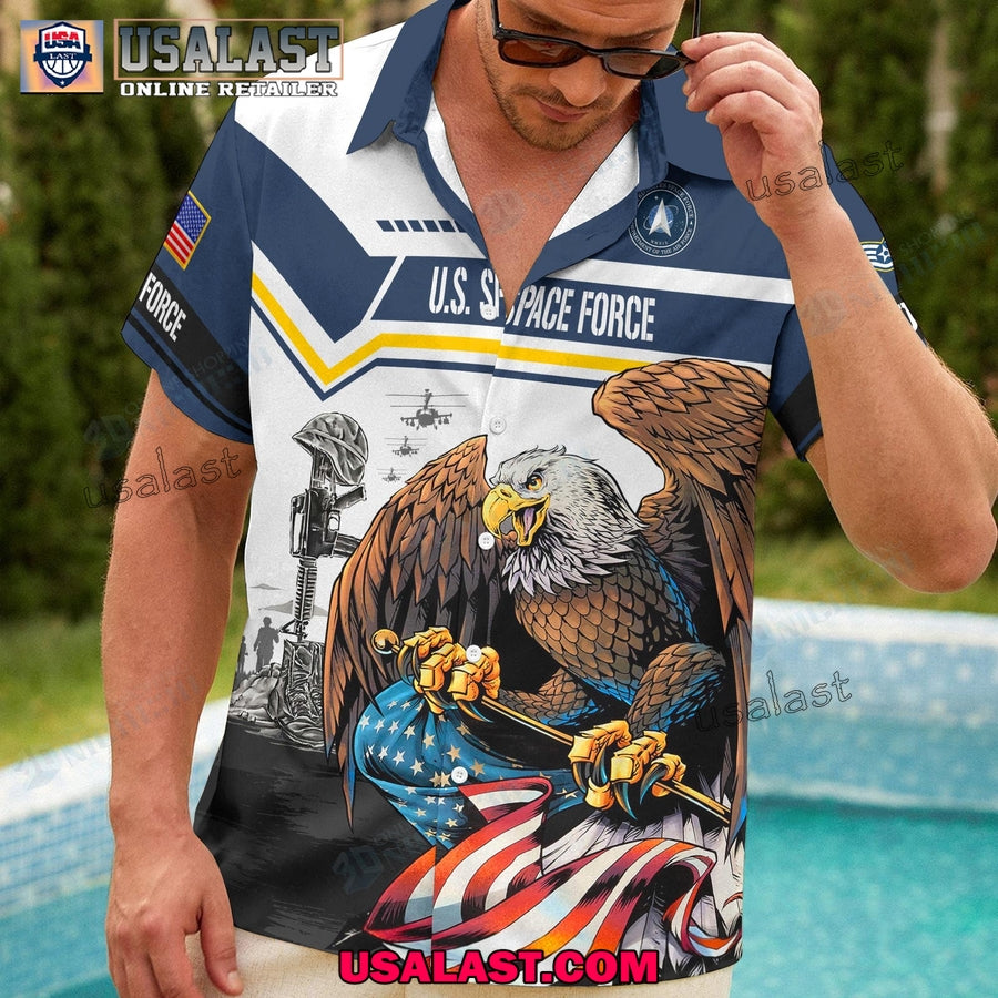 U.S. Space Force Veterans Hawaiian Shirts, Polo Shirt, T-shirt, Hoodie And Sweatshirt