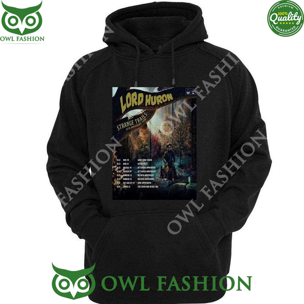 Strange Trails Lord Huron 10th Anniversary Tour 2025 Poster T-shirt