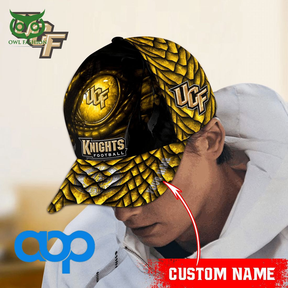 UCF Knights NCAA1 Classic Cap Personalized Trend 2023
