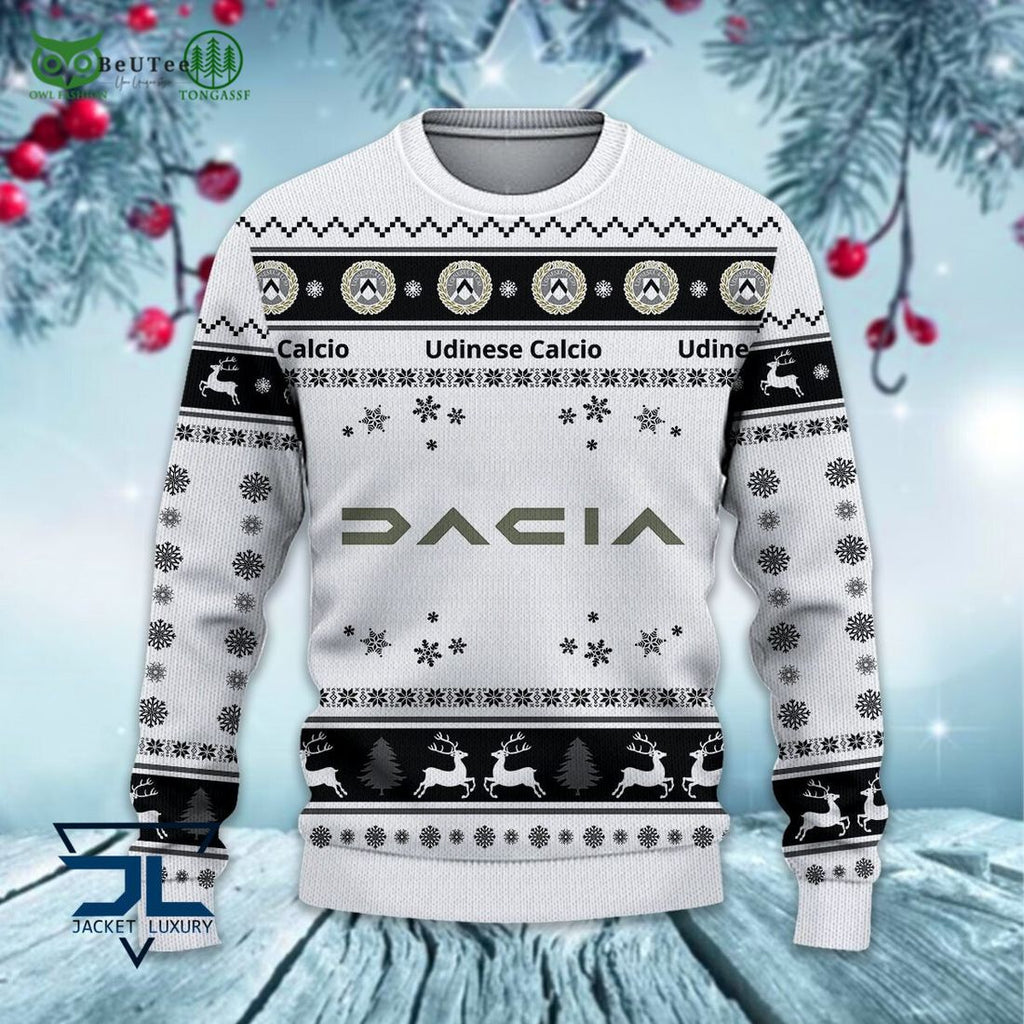 Udinese Calcio 1896 Football Lega Serie A Ugly Sweater