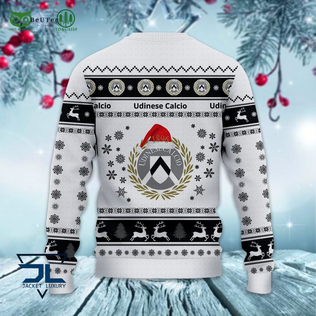 Udinese Calcio 1896 Football Lega Serie A Ugly Sweater