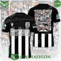 UEFA Champion PAOK FC Logo Team 3D Tshirt