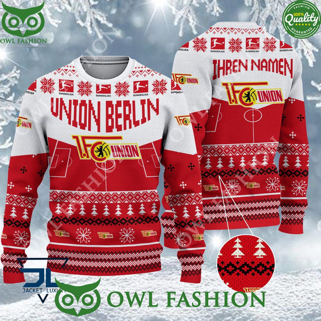 Union Berlin Limited For Bundesliga Fans Ugly Sweater Jumper