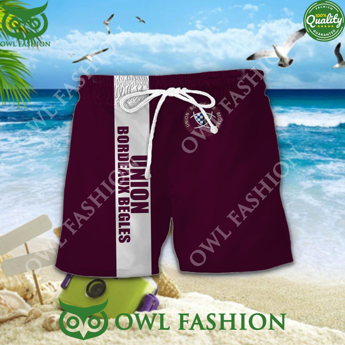 Union Bordeaux Begles Top 14 Rugby France Union Team Hawaiian Shirt