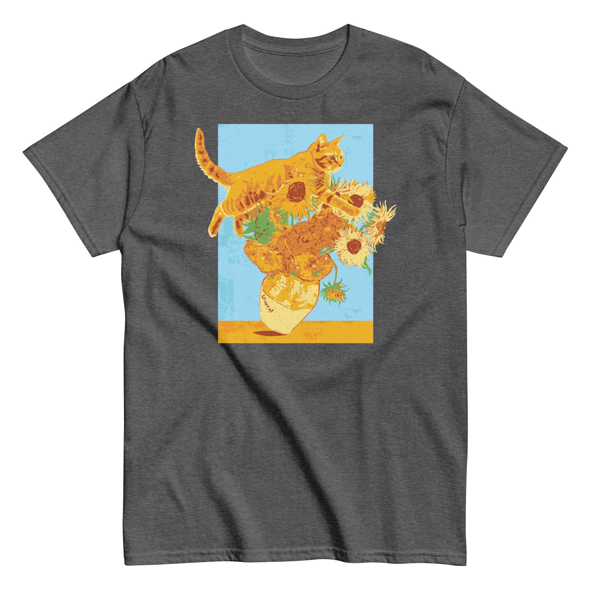Van Gogh's Cat Men's Classic Tee