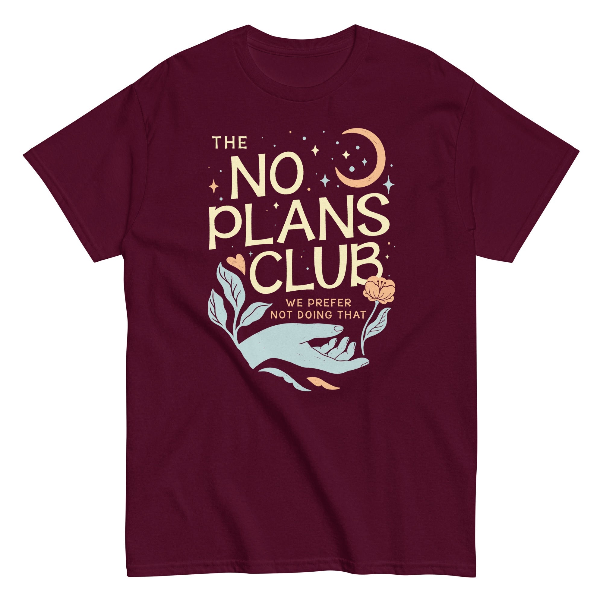 No Plans Club Men's Classic Tee