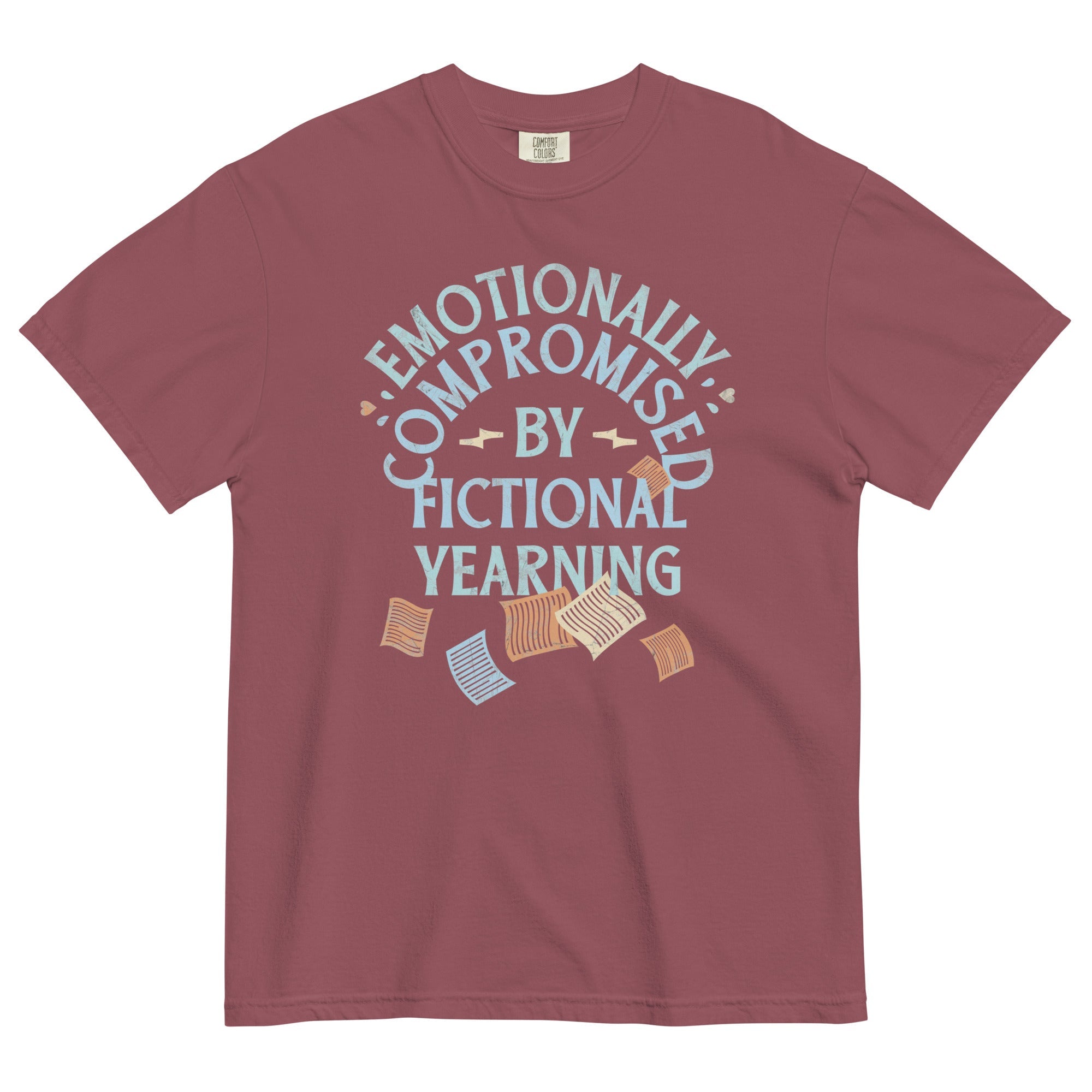 Emotionally Compromised By Fictional Yearning Men's Relaxed Fit Tee