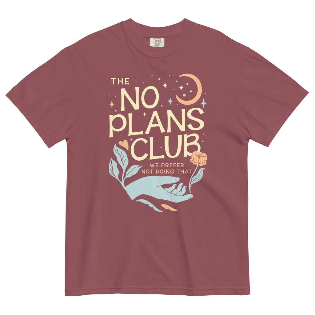 No Plans Club Men's Relaxed Fit Tee