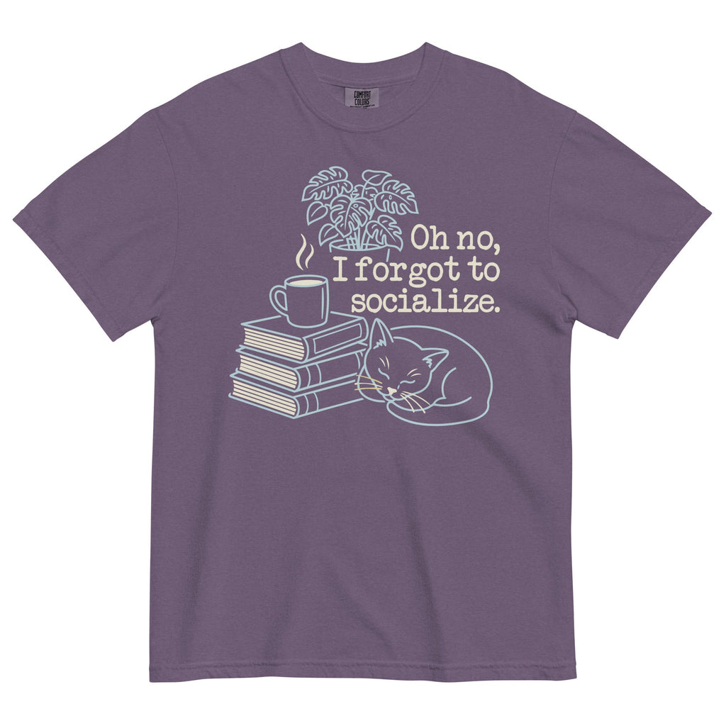 Oh No, I Forgot To Socialize Men's Relaxed Fit Tee