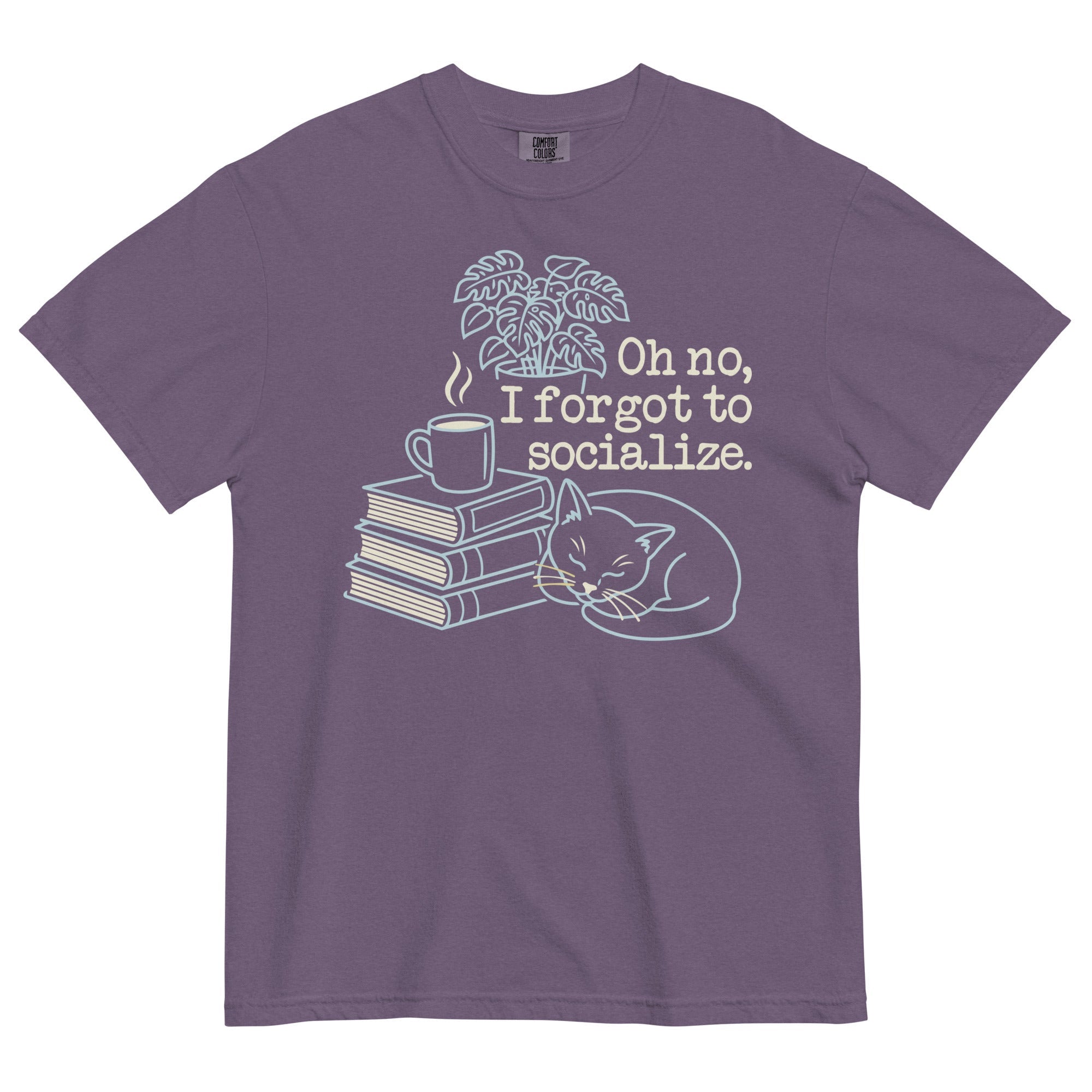 Oh No, I Forgot To Socialize Men's Relaxed Fit Tee