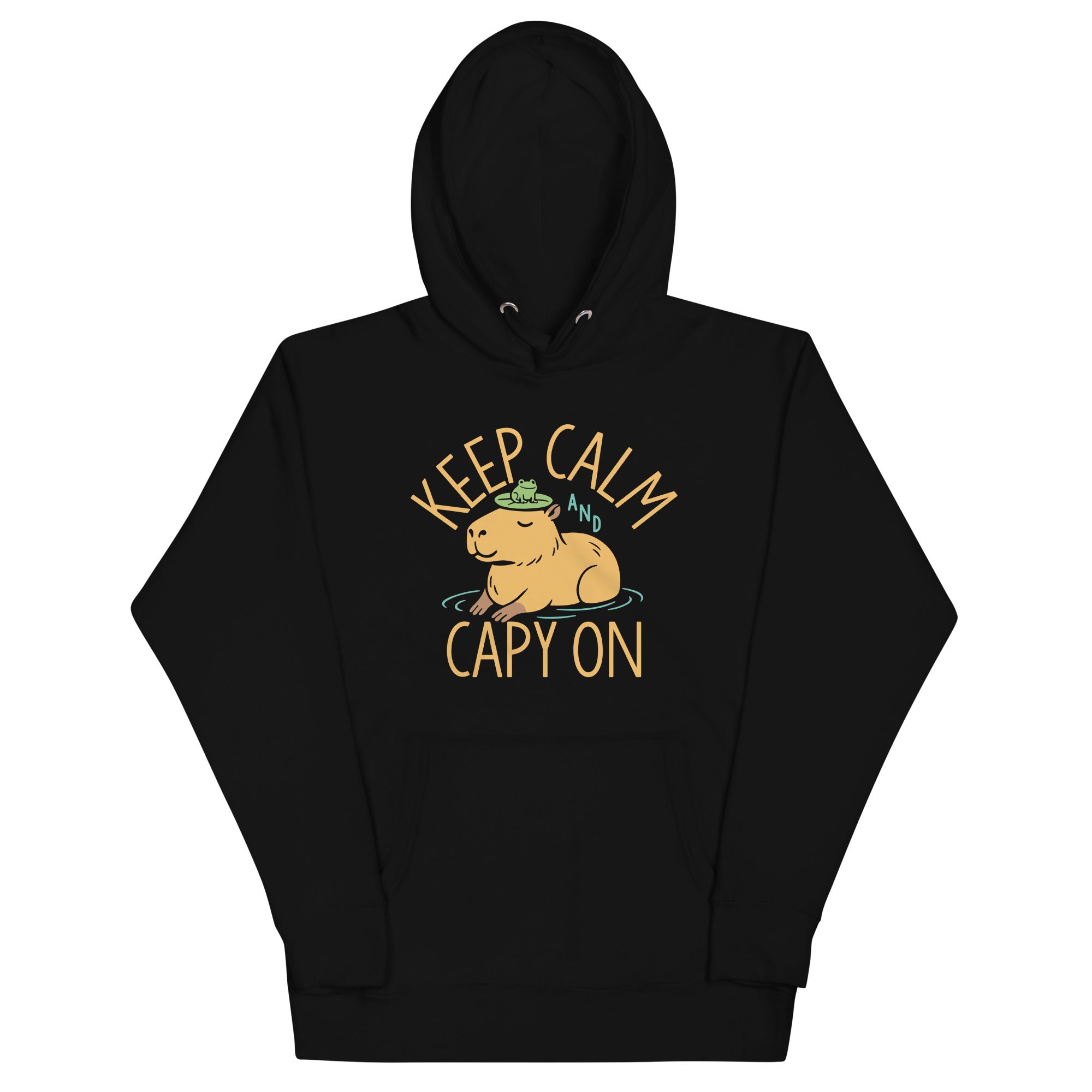Keep Calm And Capy On Unisex Hoodie