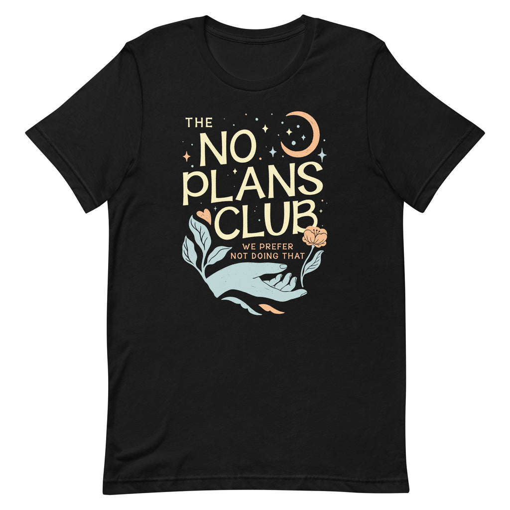 No Plans Club Men's Signature Tee