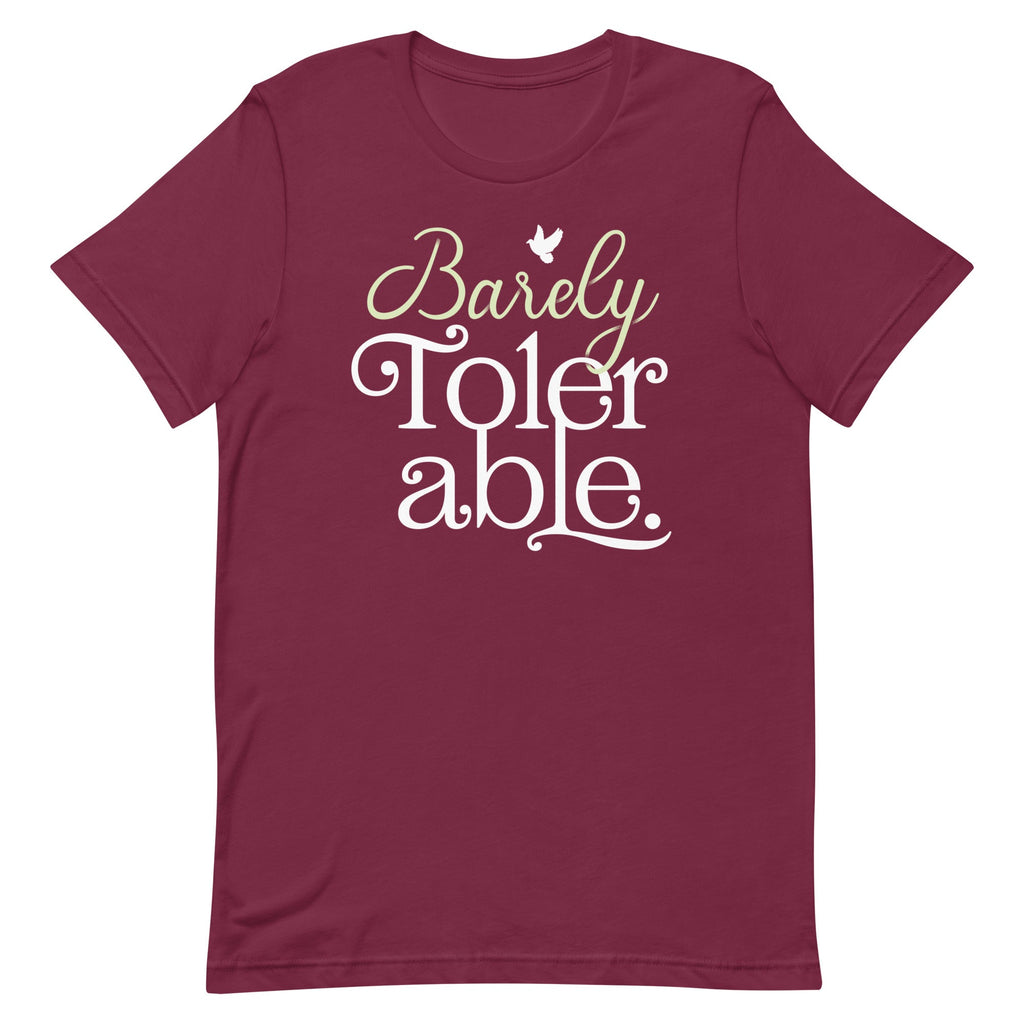 Barely Tolerable Men's Signature Tee