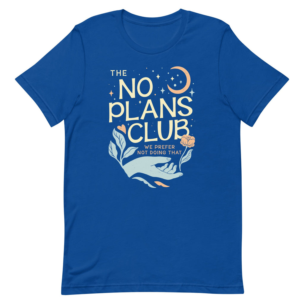 No Plans Club Men's Signature Tee