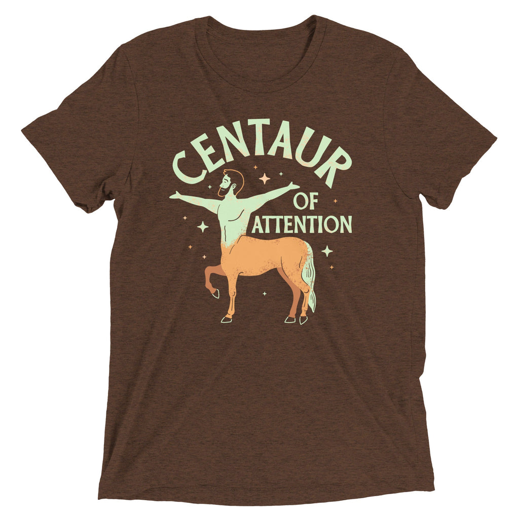 Centaur Of Attention Men's Tri-Blend Tee