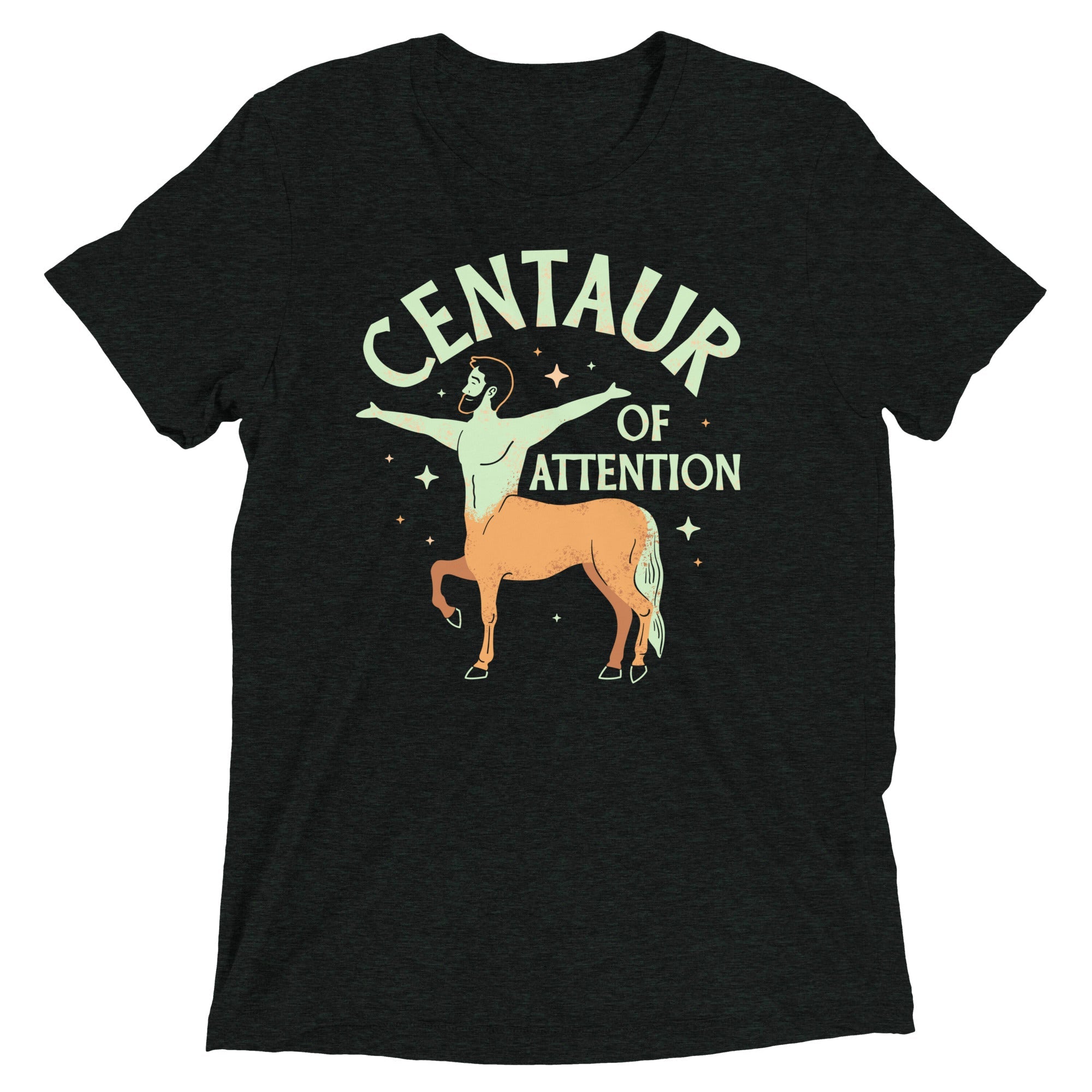 Centaur Of Attention Men's Tri-Blend Tee