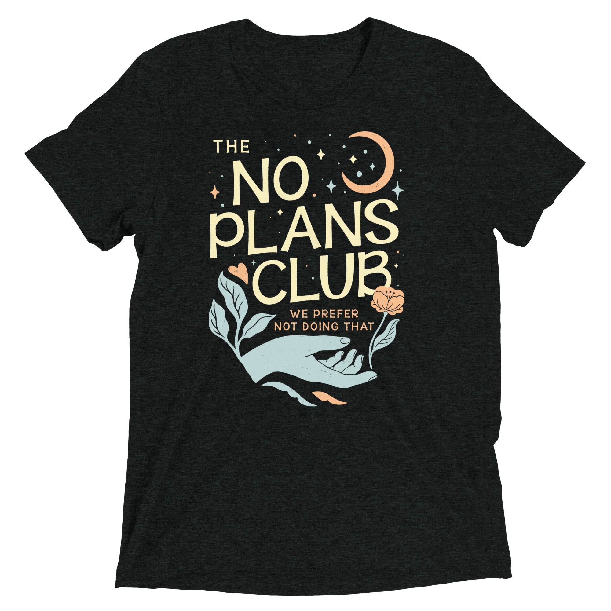 No Plans Club Men's Tri-Blend Tee