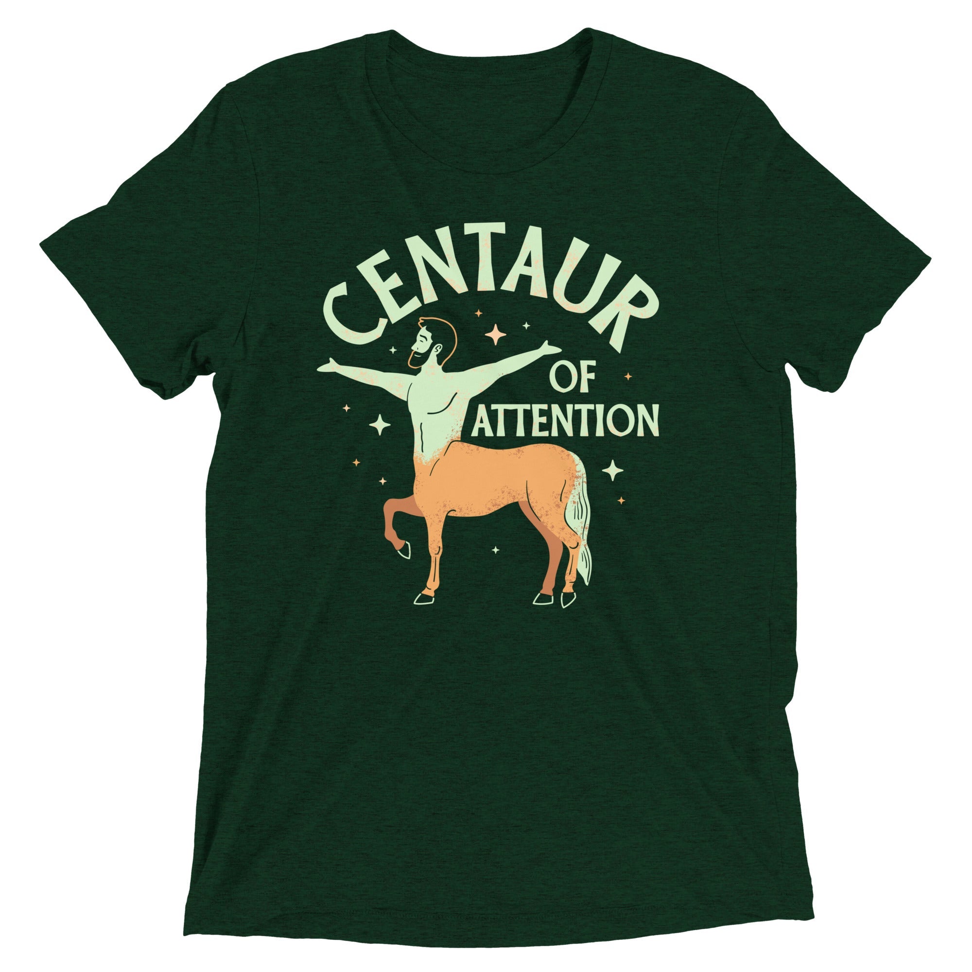 Centaur Of Attention Men's Tri-Blend Tee