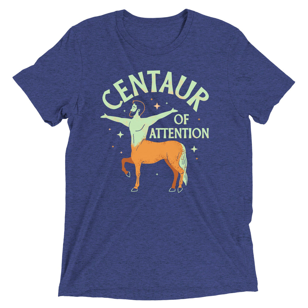 Centaur Of Attention Men's Tri-Blend Tee
