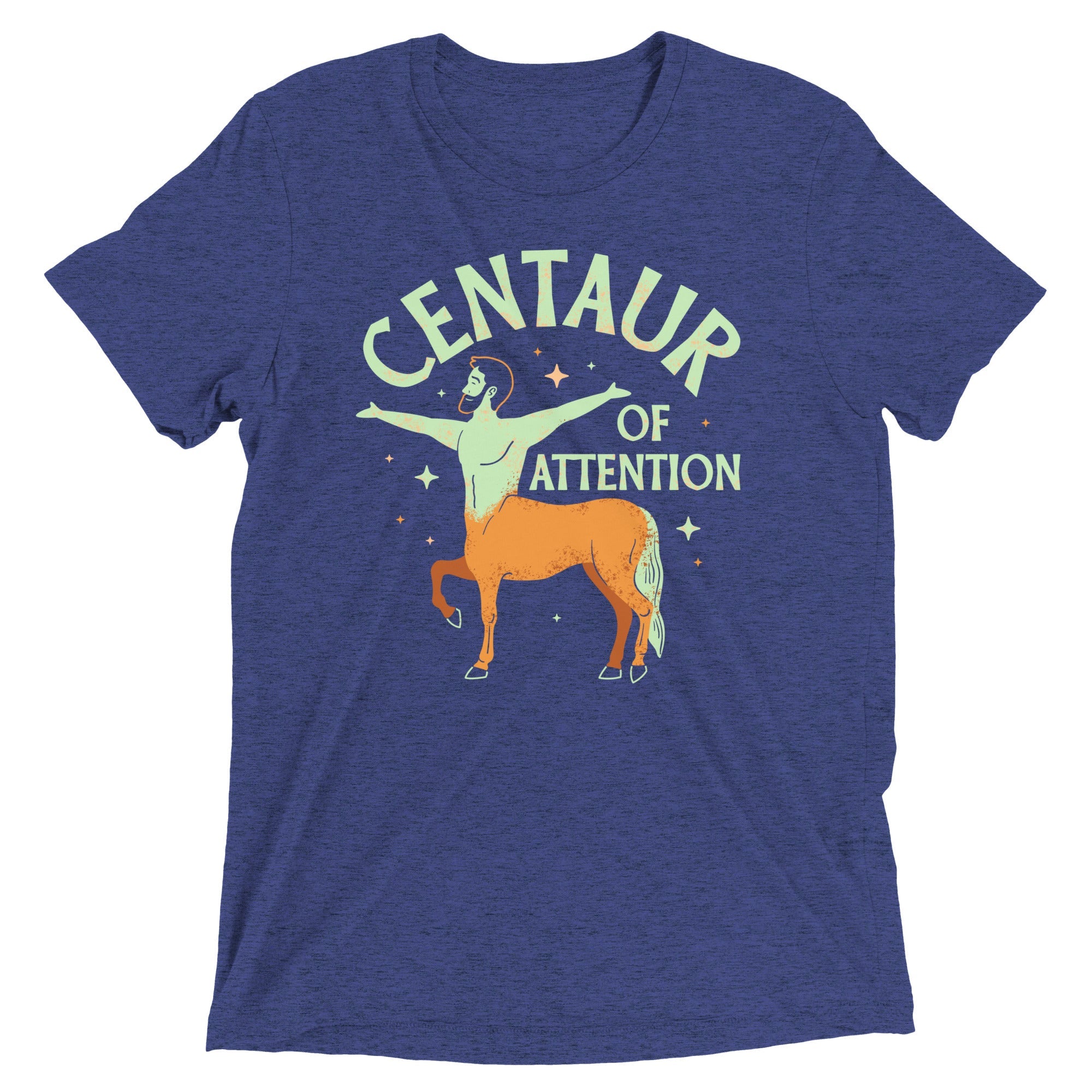 Centaur Of Attention Men's Tri-Blend Tee