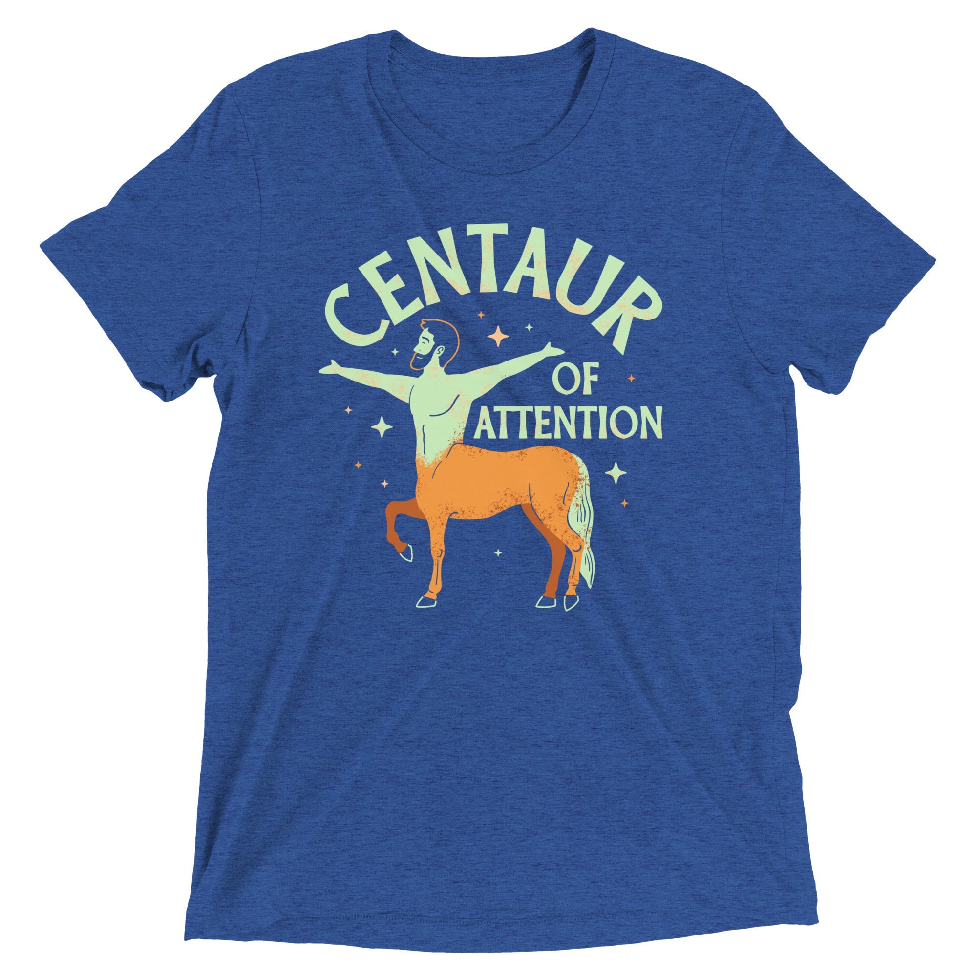 Centaur Of Attention Men's Tri-Blend Tee