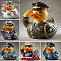 United States 250th Anniversary Rubber Duck Military Ornament