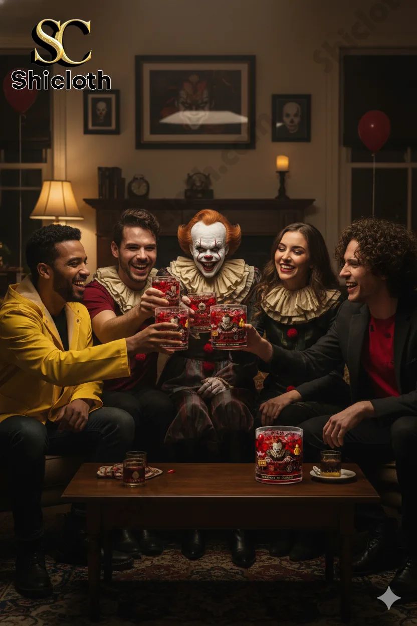 Horror Movie 40th Anniversary Whiskey Glass