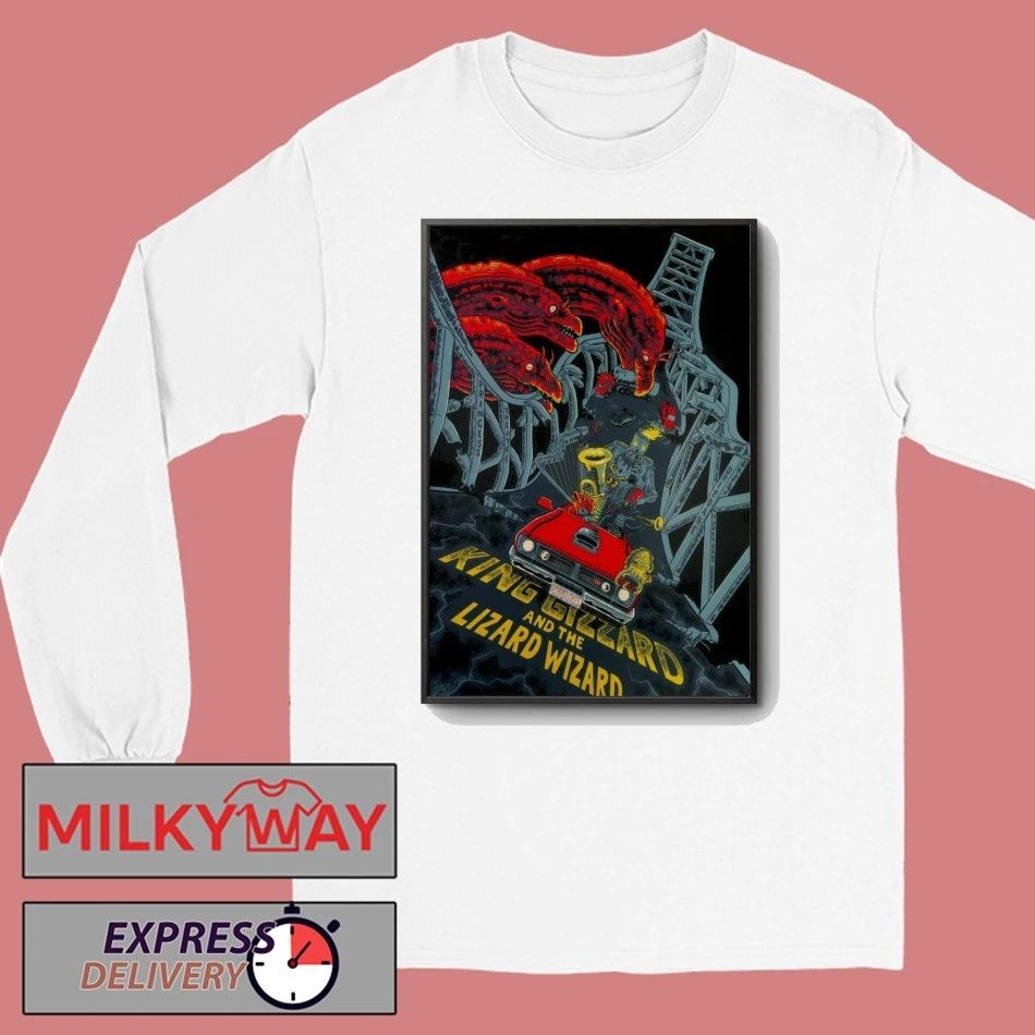 King Gizzard And The Lizard Wizard 12 9-12 10 2025 Brisbane AUS Poster shirt