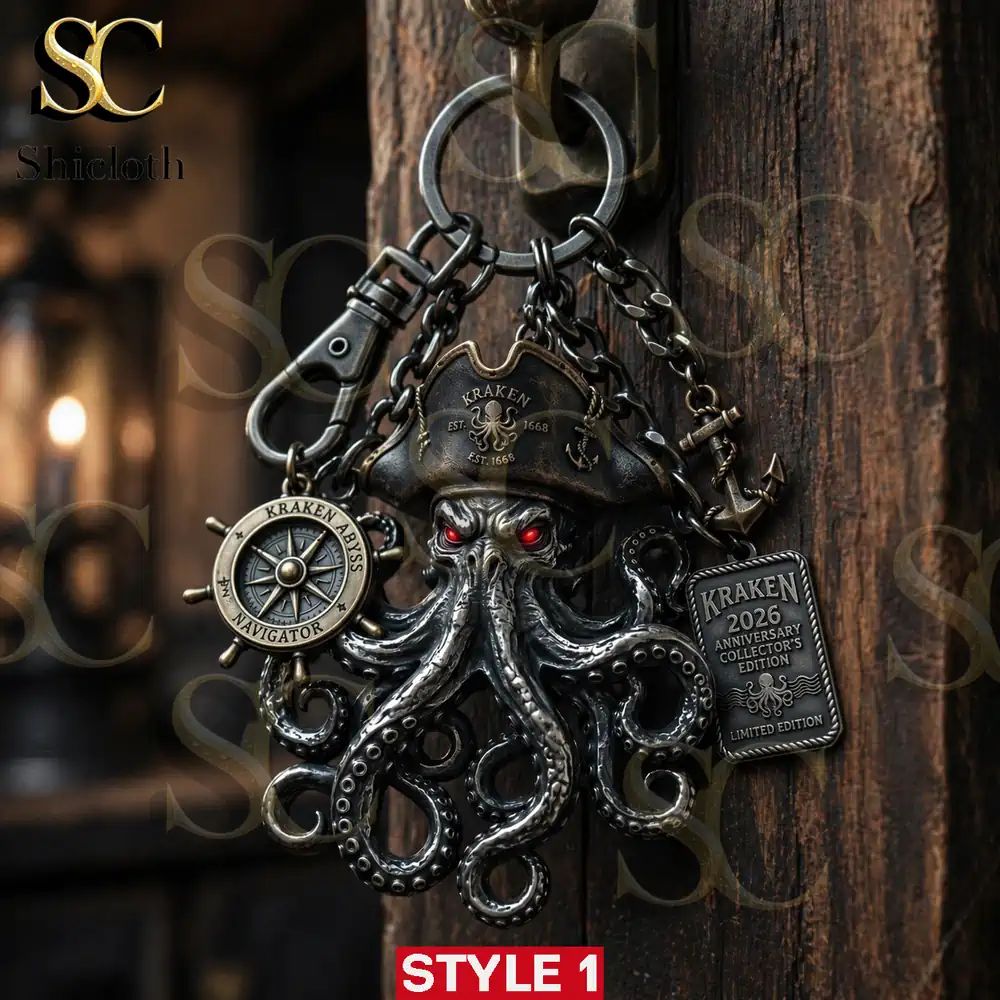 Kraken Abyss King 2026 Collector Edition Keychain