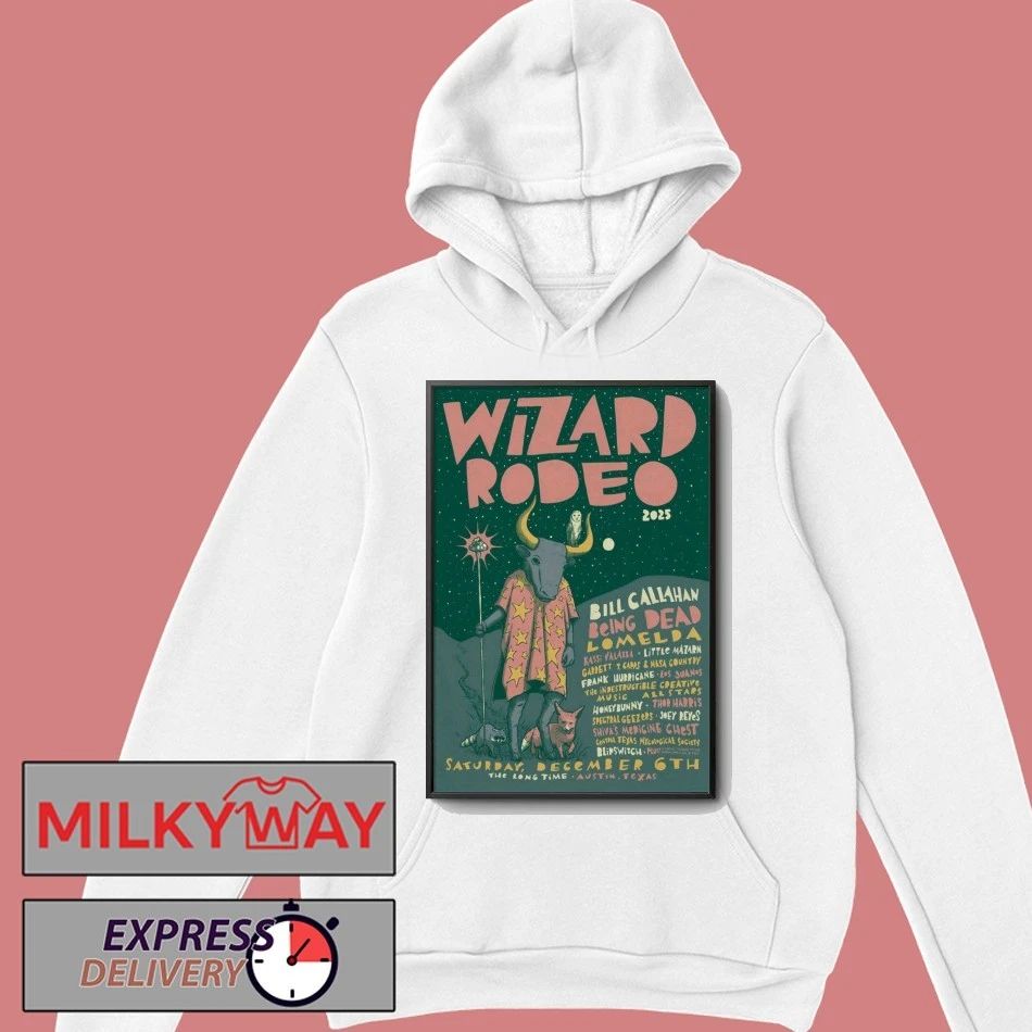 Wizard Rodeo Austin Event On Dec 6 2025 Poster shirt