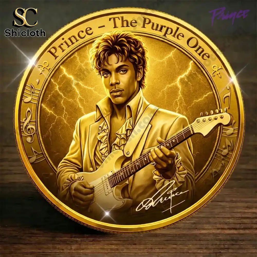 Prince The Purple One Signature Commemorative Coin