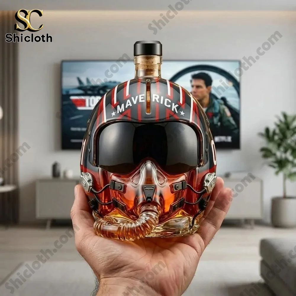 Gun 40th Anniversary Executive Flight Helmet Decanter